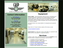 Tablet Screenshot of chipsemi.com